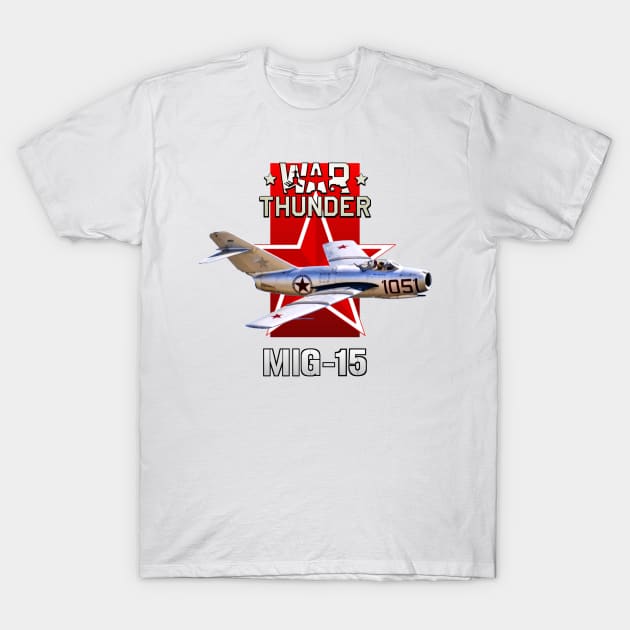 Mikoyan-Gurevich MiG-15 T-Shirt by MilMerchant